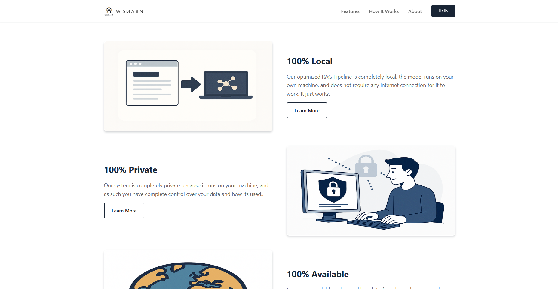 MEECO dashboard view