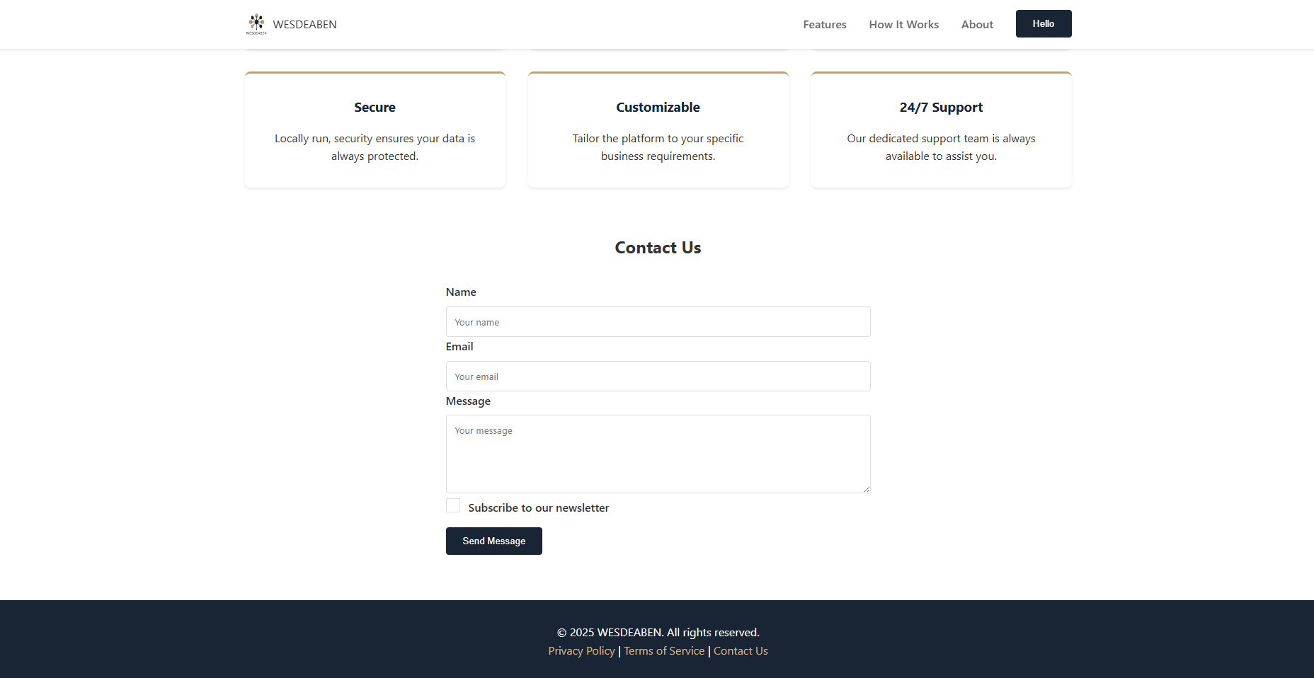 MEECO advanced features